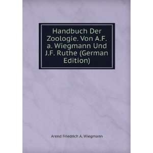   Und J.F. Ruthe (German Edition) Arend Friedrich A. Wiegmann Books