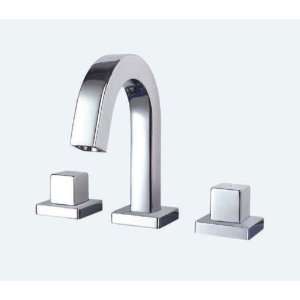   sink bathroom faucet square design deck mounted 5201