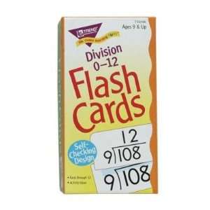  trend enterprises, inc Trend Division Flash Cards 