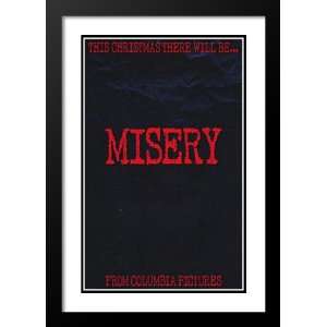  Misery 32x45 Framed and Double Matted Movie Poster   Style 