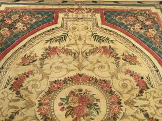 8x11 Rare Hand Woven Carpet Luxurious Pak Aubusson Rug  