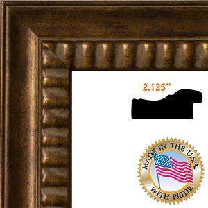 125 New  Gold/ Red Scallop Picture Frame 847625027674  