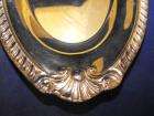   Silverplate Silver on Copper Tray Lot of 2 10x6 & 15x11  