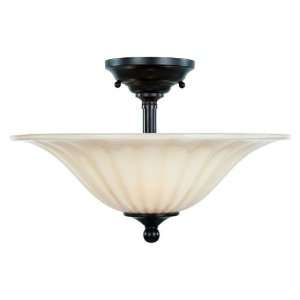 Savoy House 6 5351 3 13 Bronze Transitional Close to Ceiling Light 