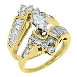 5CT WOMENS DIAMOND ENGAGEMENT RING WEDDING BAND BRIDAL SET MARQUISE 