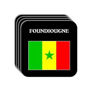  Senegal   FOUNDIOUGNE Set of 4 Mini Mousepad Coasters 