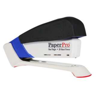   Paper Pro Stapler 20 Sheet One Finger Touch Standard Staples Blue 1174