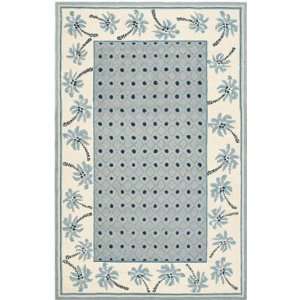 Safavieh Rugs Chelsea Collection HK724A 4 Blue/Ivory 39 x 59 Small 