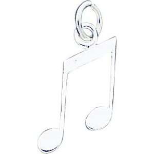  Sterling Silver Music Notes Charm Jewelry