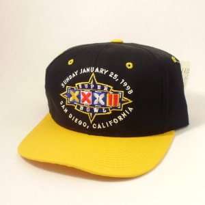 Superbowl XXXII/ San Diego/ NFL/ Vintage Deadstock/ Snapback Hat/ Cap