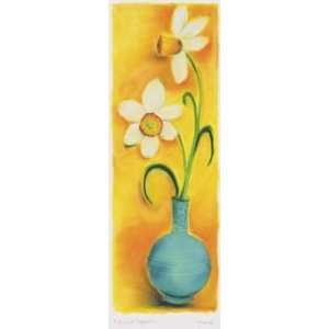  Elegant Daffodils artist Dona Turner 5x13