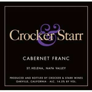    2009 Crocker Starr Cabernet Franc 750ml Grocery & Gourmet Food