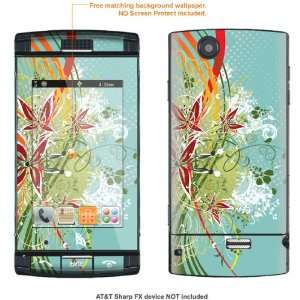  Protective Decal Skin Sticker for AT&T ATT Sharp FX case 