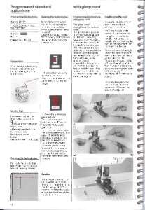 Bernina 1230 Sewing Machine Manual in PDF format on CD  