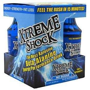  ANSI Xtreme Shock Ready to Drink Blue Raspberry 12 bottles 