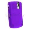For BlackBerry Curve 8320 8330 Dark Purple Phone Silicone Skin Soft 