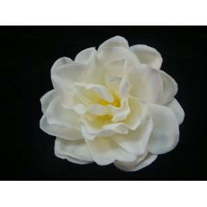  Ivory Velvet Magnolia Gardenia Hair Flower Clip Beauty