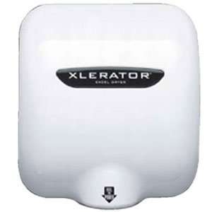 Xlerator White Epoxy High Volume Automatic Sensor Surface Mounted Hand 