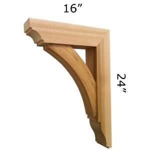  Pro Wood Construction Handcrafted Wood Bracket 02T12