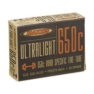  Maxxis Ultralight 650c x 18 25 48mm stem PV CAse of 10 