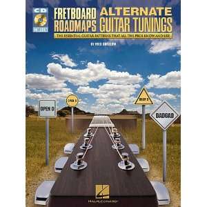  Fretboard Roadmaps   Alternate Guitar Tunings   Book and 