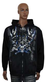 NEW TapouT Tap Wiking MMA UFC Hoodie S Bk  