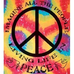   Tapestry ~ Imagine All the People Living Life in Peace
