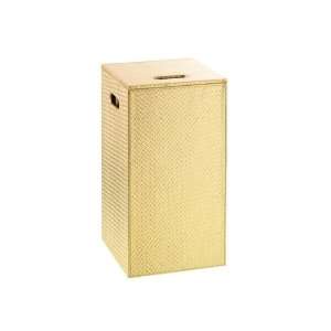  Gedy 6738 87 Gold Laundry Hamper/Stool of Faux Hamper 6738 