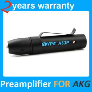 YPA A63P Mic Preamplifier for AKG HEADSET LAVALIER  