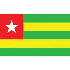  Togo Flag 12 x 18 Patio, Lawn & Garden