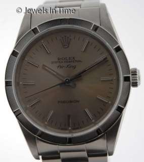 Rolex Mens Air King 14000 Stainless Steel Automatic  