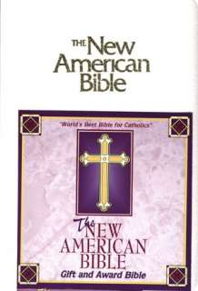 NAB Gift and Award Bible New American Bible, white imitation leather