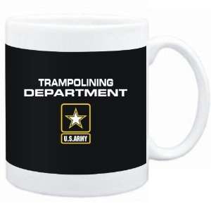   Mug Black  DEPARMENT US ARMY Trampolining  Sports
