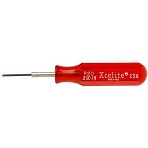  Xcelite P20, .050 x 3 1/2 Compact Hex Socket Screwdriver 