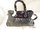 NWT COACH (15510) ASHLEY Black Signature C Handbag/Tote Retail   $ 