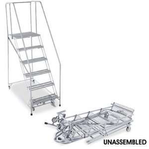  7 Step Rolling Safety Ladder with 30 Top Step 