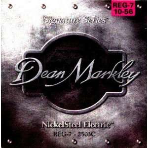 Dean Markley Electric NickelSteel Regular 7 String, .010   .056, 2503C