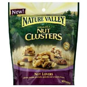 Nature Valley Granola Nut Clusters, Nut Lovers, 5 oz (Pack of 6 