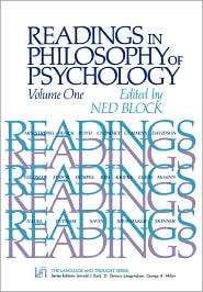   , Volume I,, (067474876X), Ned J. Block, Textbooks   