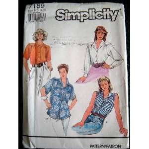   SIZES 6 8 10 12 14 SIMPLICITY SEWING PATTERN 7169 