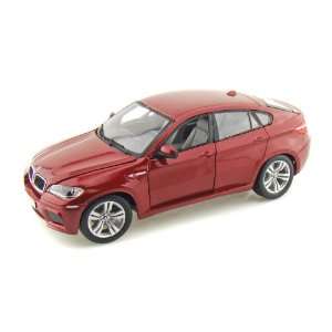  BMW X6M 1/18 Red Toys & Games