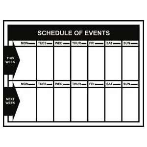  Scheduling Boards   Schedule of Events   Book Sports 
