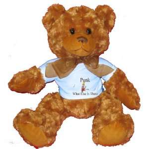 Punk What Else Is There Plush Teddy Bear with BLUE T Shirt 