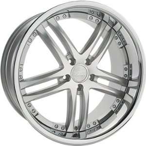 Concept One 743 RS 55 Silver Machined Wheel with Painted Finish (20x10 