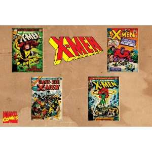  Marvel Comics Retro X Men Comic Book Covers , 20 x 30 