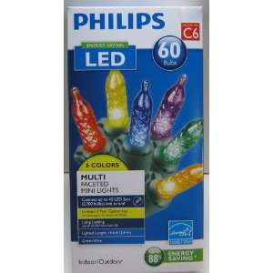  Philips Energy Saving LED Multi Faceted Lights