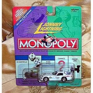   Lightning 2000 Monopoly Luxury Tax Dodge Viper Car Toys & Games