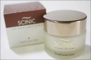 SCINIC Snail Matrix Cream 50ml Special Care Line Elasticity / Moisture 