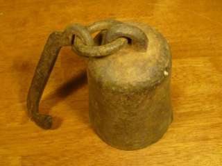 Antique Cast Iron Horse Weight Tether Anchor 16LB  