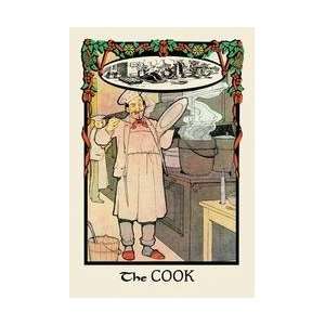  The Cook 12x18 Giclee on canvas